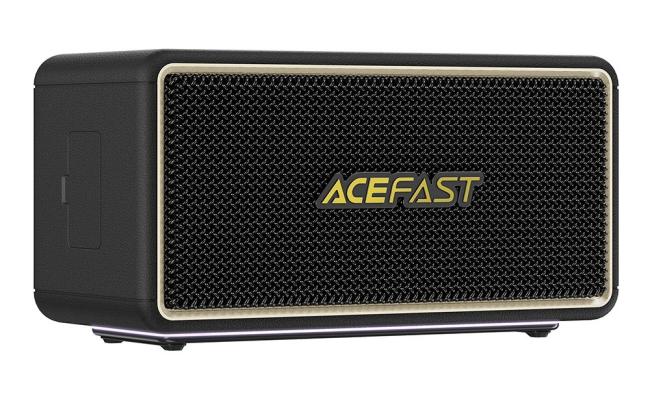 ACEFAST K3 Max Portable Bluetooth-Compatible Speaker Stereo Sound IPX6 Waterproof Loudspeaker up to 20 hours of playtime - Black